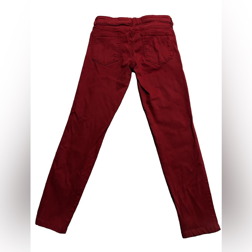 Rich & Skinny Red Skinny Cropped Jeans Size 28 EUC - Picture 2 of 5